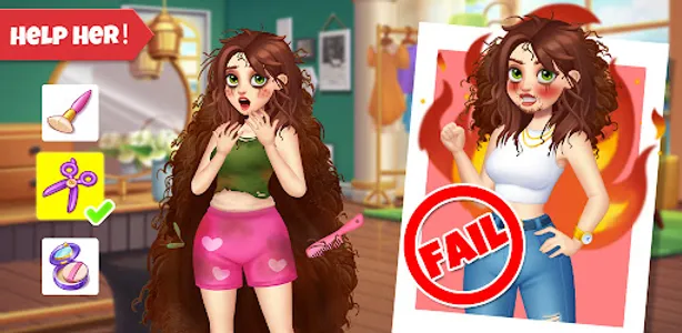 Makeover Story: Fashion Merge screenshot 14