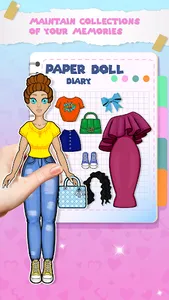 DIY Paper Doll Games For Girls screenshot 24