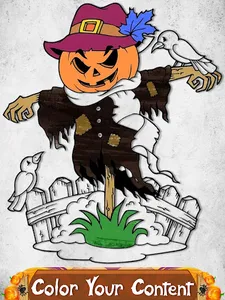 Halloween Coloring Page Games screenshot 5