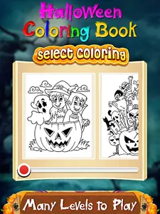 Halloween Coloring Page Games screenshot 6