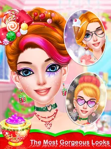 Christmas DressUp & Makeup Sal screenshot 0