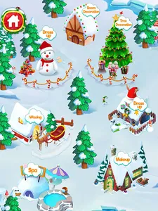 Christmas DressUp & Makeup Sal screenshot 9