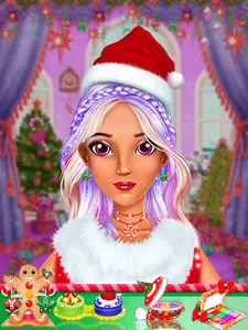 Christmas Princess Makeup Game screenshot 3