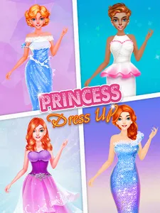 Princess Dress Up : Makeup Sal screenshot 2