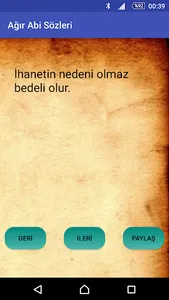 Ağır Abi Sözleri screenshot 0