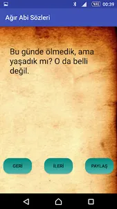 Ağır Abi Sözleri screenshot 1