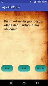 Ağır Abi Sözleri screenshot 2