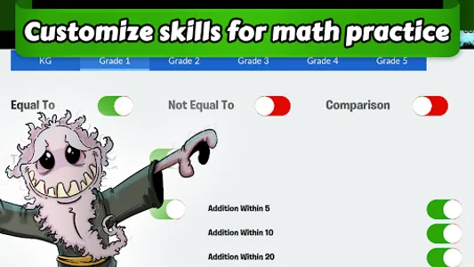 Monster Math: Fun School Games screenshot 3