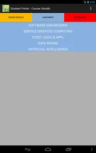 Student Portal screenshot 2