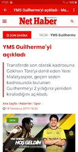 Malatya Net Haber screenshot 2