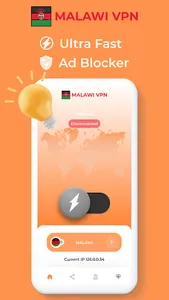 Malawi VPN - Private Proxy screenshot 1