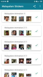 Malayalam Stickers 2021: Anima screenshot 0
