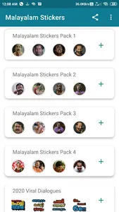Malayalam Stickers 2021: Anima screenshot 4
