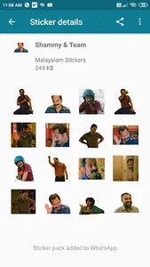 Malayalam Stickers 2021: Anima screenshot 6