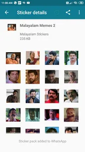 Malayalam Stickers 2021: Anima screenshot 7