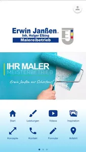 Malerbetrieb Erwin Janßen screenshot 0