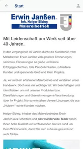 Malerbetrieb Erwin Janßen screenshot 1