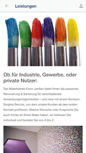 Malerbetrieb Erwin Janßen screenshot 2