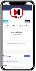 MalianTube Partenaire screenshot 2