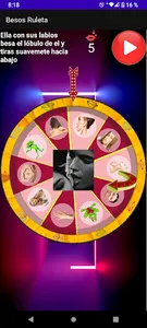 Ruleta de besos screenshot 0