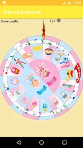Ruleta Baby shower screenshot 0