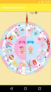 Ruleta Baby shower screenshot 1