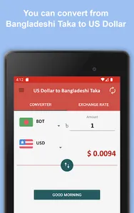US Dollar to Bangladeshi Taka screenshot 12