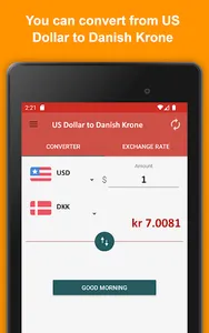US Dollar to Danish Krone screenshot 11