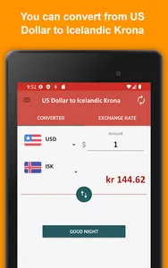 US Dollar to Icelandic Krona screenshot 11