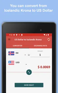 US Dollar to Icelandic Krona screenshot 12