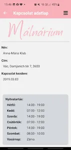 Málnasoft Fitt screenshot 2