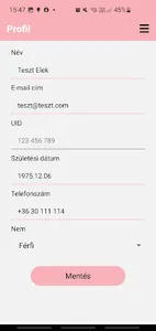 Málnasoft Fitt screenshot 5
