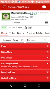 Mammas Pizza Skagen screenshot 1