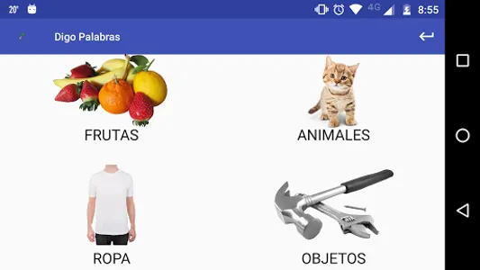 Digo Palabras screenshot 1