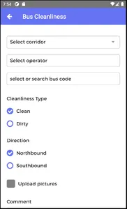 Busmonitor screenshot 2