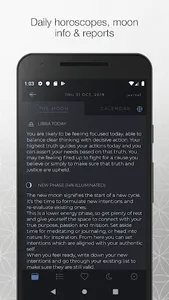 The Moon Calendar screenshot 1