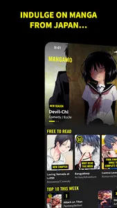 Mangamo Manga & Comics screenshot 1