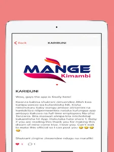 Mange Kimambi screenshot 5