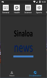Sinaloa news screenshot 1