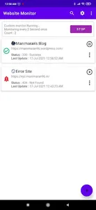 Website Monitor screenshot 4