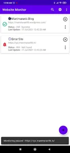 Website Monitor screenshot 6