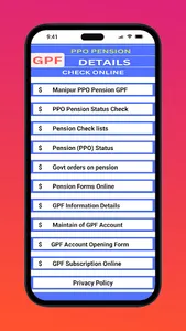 Manipur Check PPO Pension GPF screenshot 1