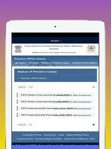 Manipur Check PPO Pension GPF screenshot 12