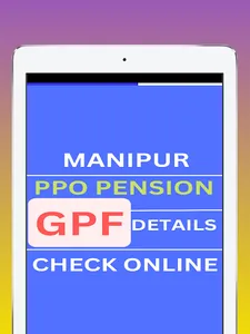 Manipur Check PPO Pension GPF screenshot 8