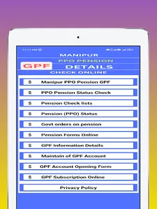 Manipur Check PPO Pension GPF screenshot 9