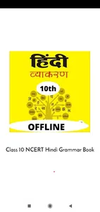 Class 10 NCERT Hindi Grammar screenshot 0