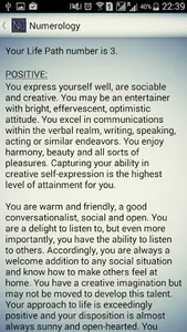 Numerology screenshot 1