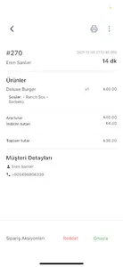Manjo Sipariş Yöneticisi screenshot 2