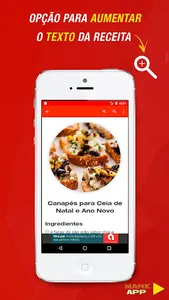 Receitas de Canapés screenshot 1