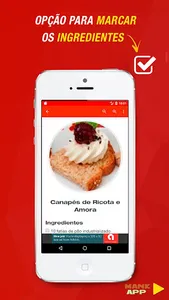 Receitas de Canapés screenshot 2